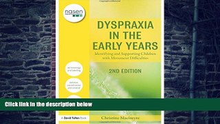 Big Deals  Dyspraxia in the Early Years: Identifying and Supporting Children with Movement