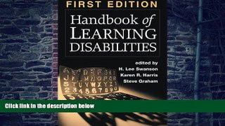 Big Deals  Handbook of Learning Disabilities, First Edition  Best Seller Books Most Wanted