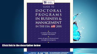 Enjoyed Read Guide to Doctoral Programs in Business   Management in the USA - 2001 Edition