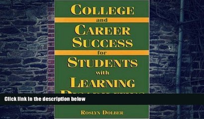 Big Deals  College And Career Success For Students With Learning Disabilities  Best Seller Books