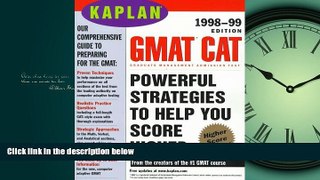 Online eBook KAPLAN GMAT CAT 1998 99: GRADUATE MANAGEMENT ADMISSION TEST