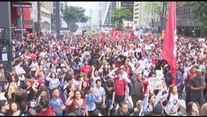 Sao Paulo encadena 7 días de protestas contra Temer