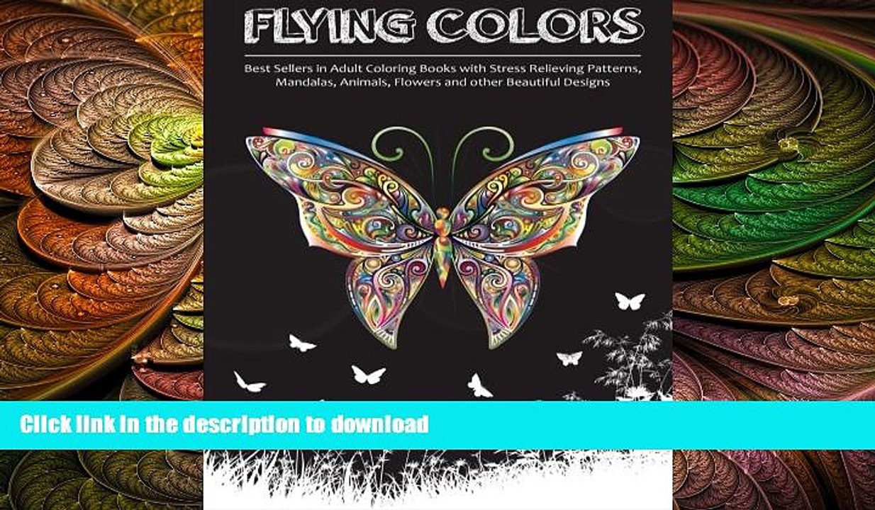 FAVORITE BOOK  Flying Colors!: Best Sellers in Adult Coloring Books with Stress Relieving