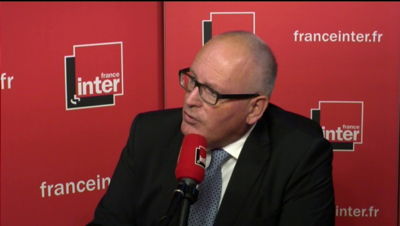 Frans Timmermans est l'invité de Patrick Cohen
