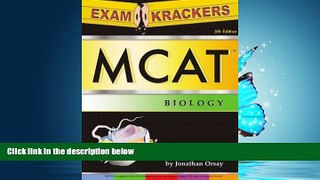 Choose Book ExamKrackers MCAT Biology