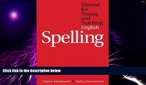 Big Deals  Manual for Testing and Teaching English Spelling  Best Seller Books Most Wanted