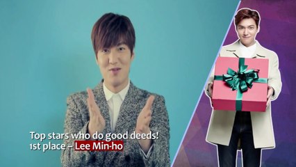 20160904 Showbiz Korea(Ep.1434) Top Stars Who Do Good Deeds - 1st Place Lee Min Ho