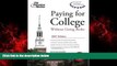 Popular Book Paying for College Without Going Broke 2007 (College Admissions Guides)