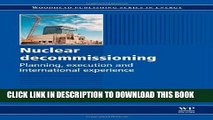 [PDF] Nuclear Decommissioning: Planning, Execution and International Experience (Woodhead