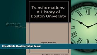 Popular Book Transformations: A History of Boston University