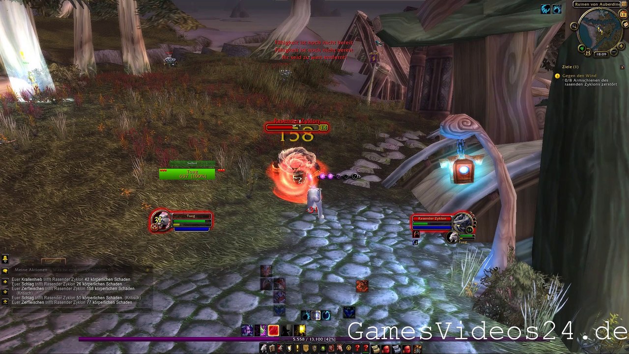 World of Warcraft Quest: Gegen den Wind