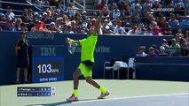 US Open - Le joli reflex de Jack Sock face à Jo-Wilfried Tsonga