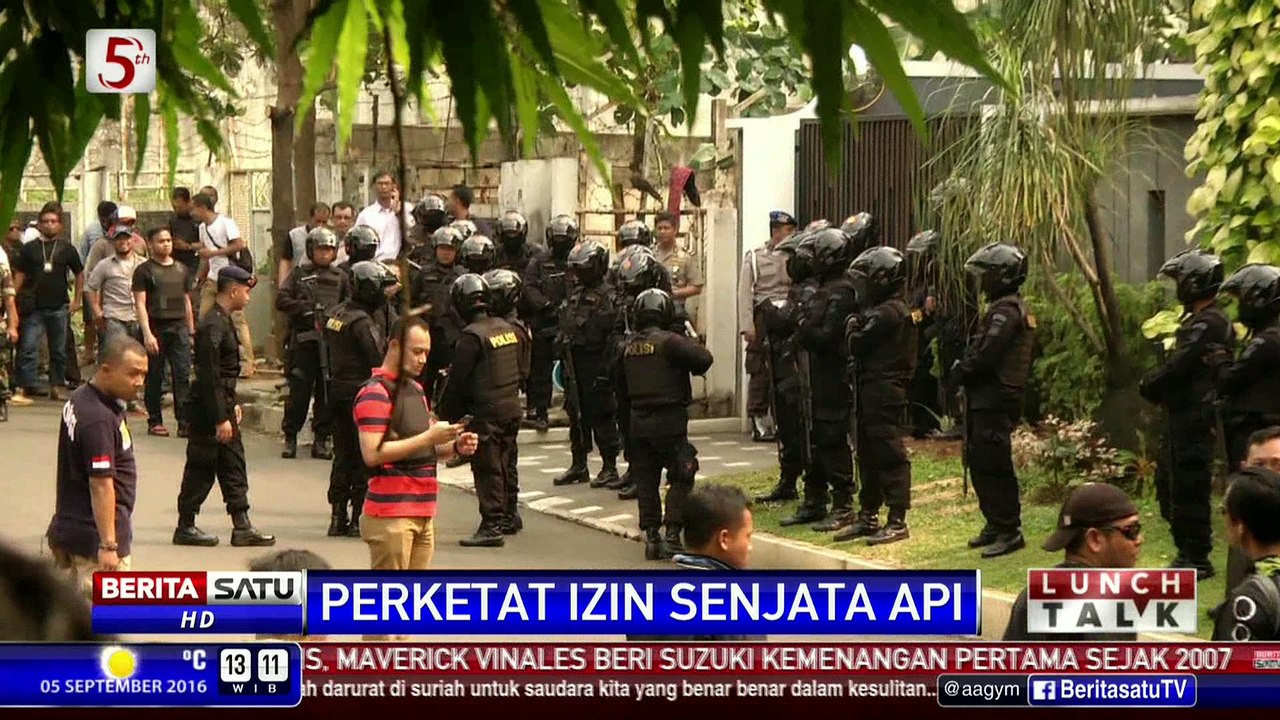 Lunch Talk: Perketat Izin Senjata Api # 1