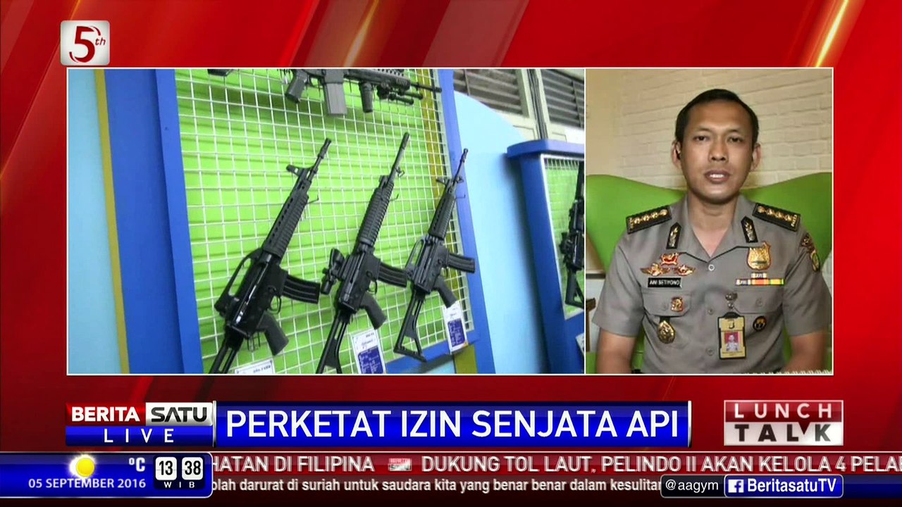 Lunch Talk: Perketat Izin Senjata Api # 3