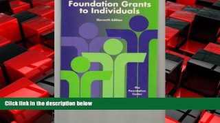 Online eBook Foundation Grants to Individuals