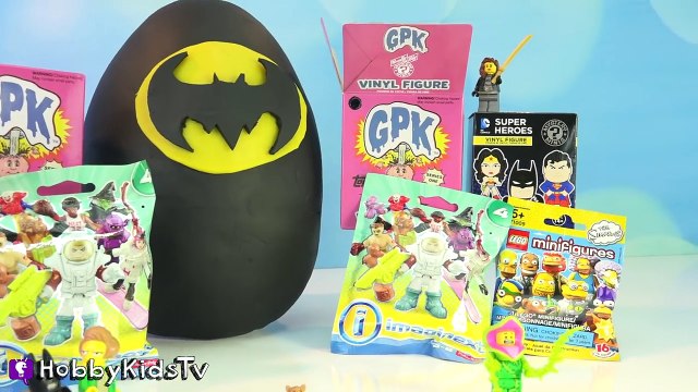 Trixie Playdoh Lego Batman Surprise Egg Funko Imaginext HobbyKidsTV
