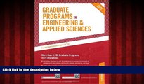 Online eBook Graduate Programs in Engineering   Applied Sciences (Peterson s Graduate Programs in