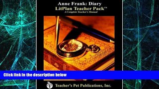 Big Deals  Anne Frank Diary of a Young Girl LitPlan - A Novel Unit, Teacher Guide With Daily