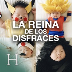 Esta bebé es la reina de los disfraces