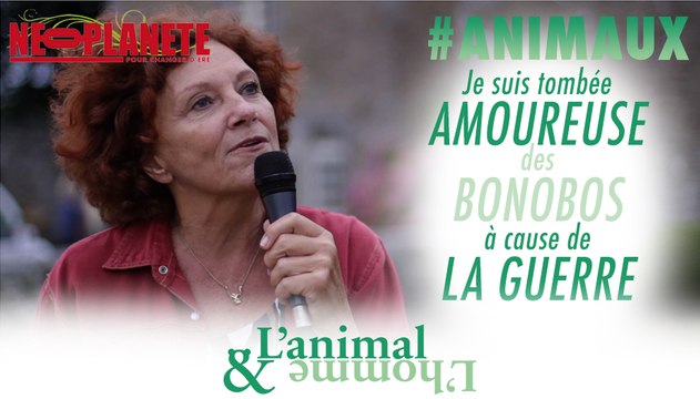 [L'animal&L'homme] C'est à cause de la guerre que je suis tombée amoureuse des bonobos