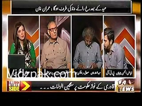Fayyaz Ul hassan chohan bashing Pervaiz Rasheed, He never talk against Modi