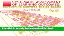 PDF Systematic Assessment of Learning Outcomes: Developing Multiple-Choice Exams  Ebook Online