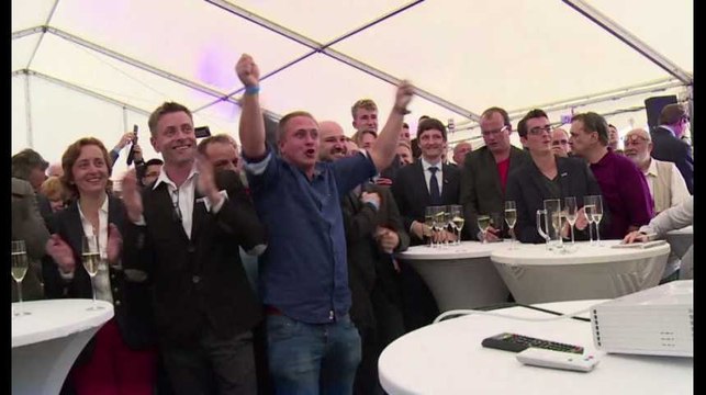 La joie de l'extrême droite allemande après sa percée aux élections régionales