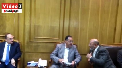 بالفيديو.. محافظ القليوبية يستقبل وزير الإسكان لافتتاح عدد من المشروعات