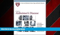 Pdf Online Harvard Medical School A Guide to Alzheimer s Disease (Harvard Medical School Special