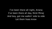 Ariana Grande - Side to Side Ft. Nicki Minaj (Karaoke-Lyrics-Instrumental)