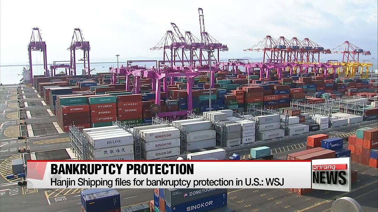 Hanjin files for bankruptcy protection in U.S.