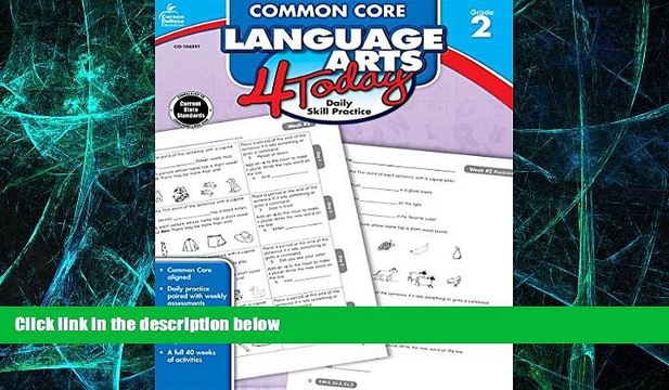 Big Deals Common Core Language Arts 4 Today, Grade 2: Daily Skill Practice (Common Core 4 Today)