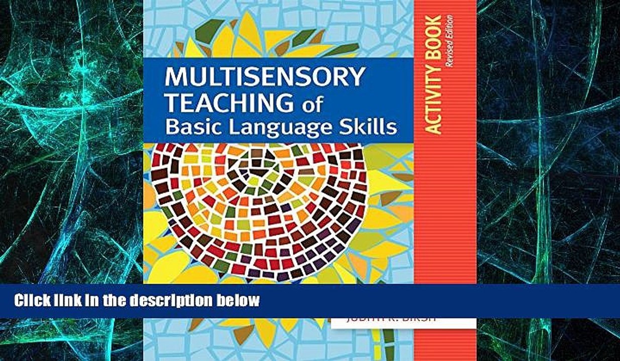 Must Have PDF  Multisensory Teaching of Basic Language Skills Activity Book, Revised Edition  Free