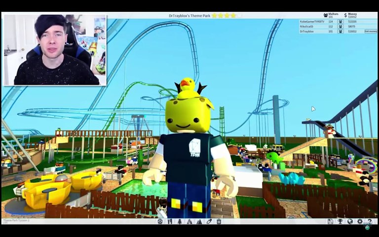 Death At My Theme Park Roblox فيديو Dailymotion - dantdm theme park roblox