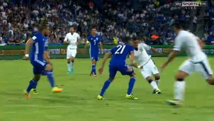 Graziano Pelle GOAL -  Israel	0-1	Italy 05.09.2016