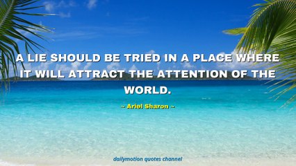 Ariel Sharon Quotes #1