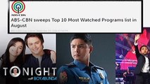 TWBA: Top 10 most watched TV programs in August