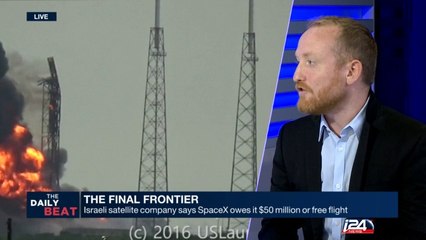 Israeli satellite company says SpaceX owes it $550 millions or free flight