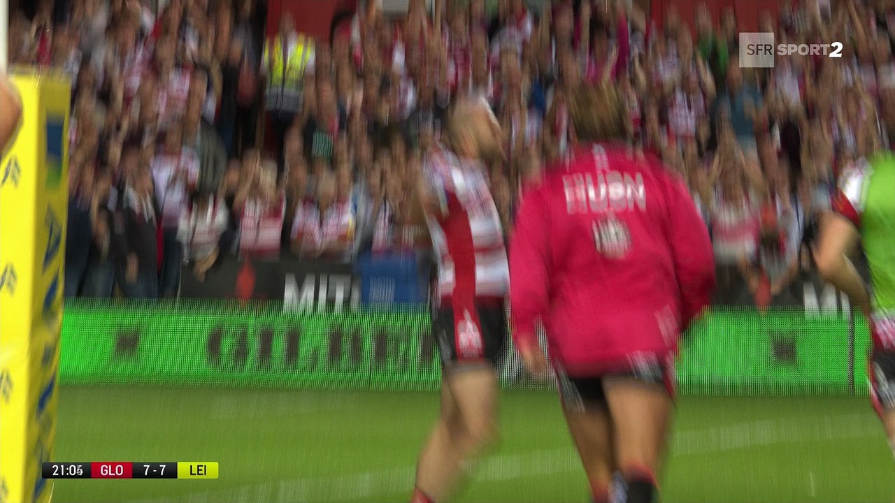 Aviva Premiership - J1 - Leicester s'impose à Gloucester sur le fil