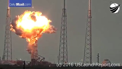 Did aliens destroy the fated SpaceX space rocket