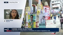 Hong-Kong : several pro-independence candidates win seats in legislative vote