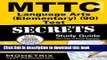 Read MTTC Language Arts (Elementary) (90) Test Secrets Study Guide: MTTC Exam Review for the