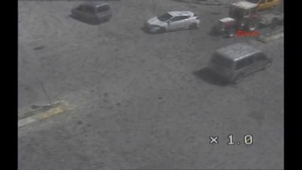 Erzincan Mobese Kameralarına Yansıyan Kazalarda 6 Kişi Yaralandı