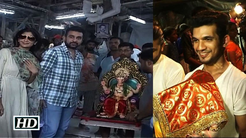Ganpati Bappa Maurya Celebrities bring home Ganpati