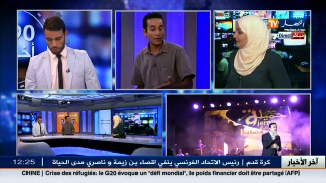 مسؤول الإعلام لدى الديوان الوطني للثقافة و الإعلام سمير مفتاح ضيف بلاطوا قناة النهار