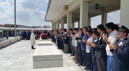 Tendürek Dağı'ndaki Operasyonda Şehit Olan Üsteğmen Harun Parlak'ın Cenazesi