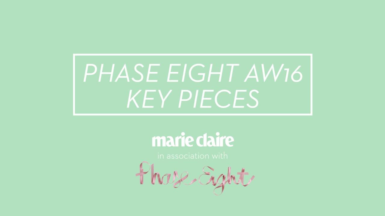 Marie Claire - Phase Eight AW16 Key Pieces