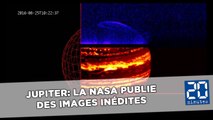 Jupiter: La Nasa publie des images inédites et en haute définition des deux pôles