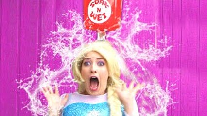 Frozen Elsa vs Spiderman vs Dunk Machine! w/ Pink Spidergirl, Joker,Ariel Mermaid, Malefic