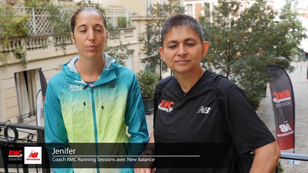 RMC Running Sessions à Paris avec Muriel Hurtis